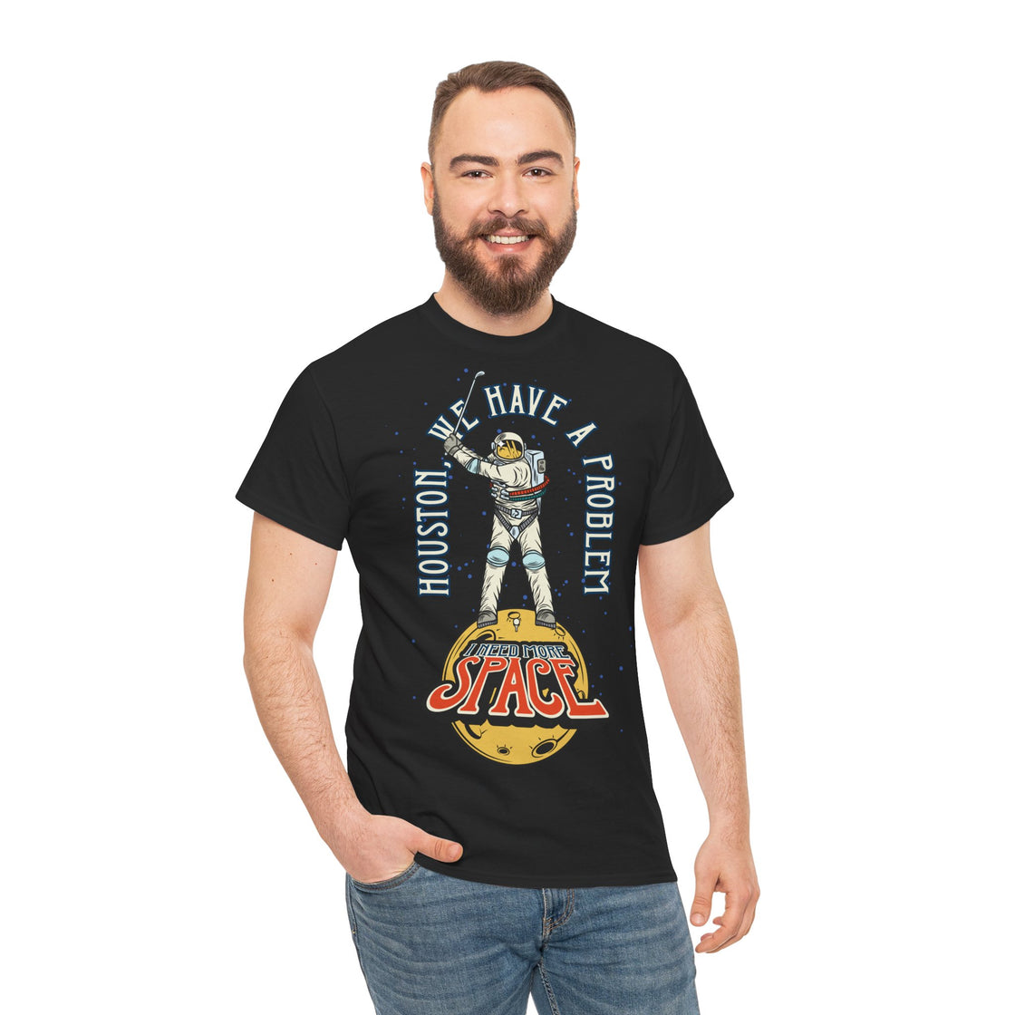 Space Unisex Heavy Cotton Tee